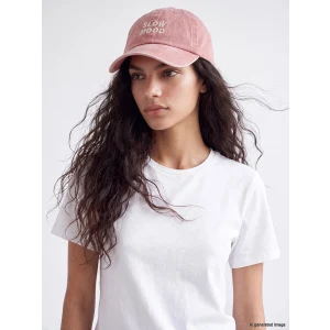 LCW ACCESSORIES Pembe Yazı Nakışlı Kadın Kep Şapka