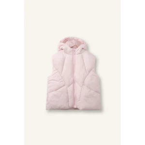 Defacto G9334A5PN38 Pembe Su İtici Kapüşonlu Açık Pembe Şişme Yelek Kız Bebek