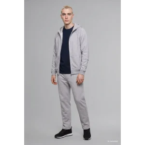 Defacto H4980AXGR369 Gri Boxy Fit Fermuarlı Kapüşonlu Basic Sweatshirt Hırka