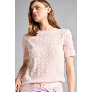 Defacto D3306AXPN423 Pembe Regular Fıt Bisiklet Yaka Açık Pembe Kazak