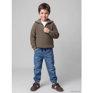 LCW Kids İndigo Regular Fit Erkek Çocuk Jean Pantolon