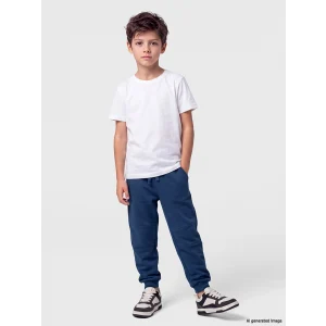 LCW Kids İndigo Beli Lastikli Erkek Çocuk Jogger Eşofman Altı