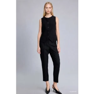 Defacto C2466AXBK81 Siyah Carrot Fit Yüksek Bel Dar Paça Pantolon