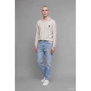 Defacto H1527AXGR369 Gri Vıkıngs Valhalla Boxy Fıt Baskılı Sweatshırt