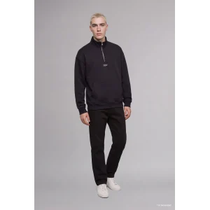 Defacto H3173AXNV173 Lacivert Boxy Fıt Sweatshirt