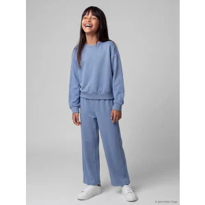 LCW Kids Mavi Kız Çocuk Soft Touch Eşofman Takım