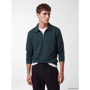 LCW Vision Petrol Polo Yaka Erkek Sweatshirt