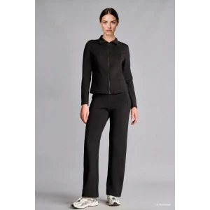 Defacto H8794AXBK81 Siyah Straight Fit Standart Boy Skuba Dalgıç Kumaş Sporcu Eşofman Altı