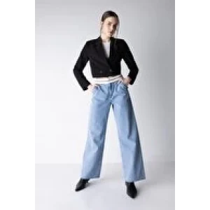 A0486 Geniş Paça Jean Pantolon