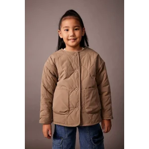 A0853 Kapitoneli Çift Taraflı Suni Kürk Astarlı Mont