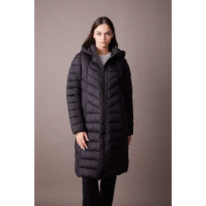 A1556 DeFactoFit Slim Fit Kapüşonlu Parka