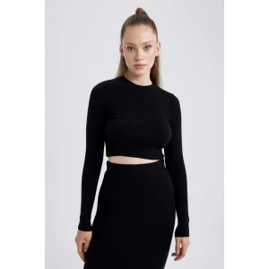 A2057 Coool Slim Fit Bisiklet Yaka Triko Kazak