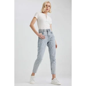 A3477 Mom Fit Jean Pantolon