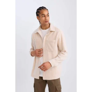 A4782 Relax Fit Polar Uzun Kollu Gömlek