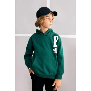 A5531 NBA Boston Celtics Oversize Fit Sweat Shirt