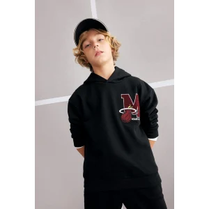 A5532 NBA Miami Heat Oversize Fit Sweat Shirt