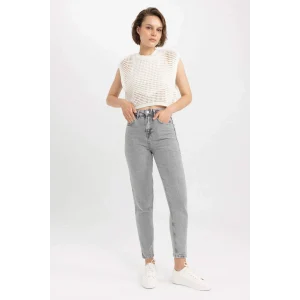 A7491 Mom Fit Jean Bilek Boy Pantalon