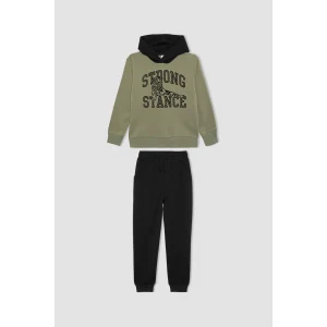 B5207 Kapüşonlu Sweatshirt Eşofman Altı 2li Takım