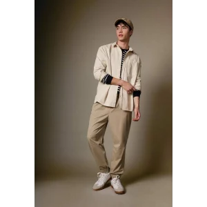 B7493 Regular Jogger Esnek Bantlı Paça Pantolon