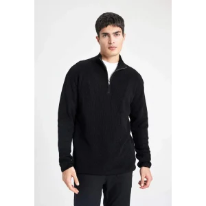 B9706 Balıkçı Yaka Selanik Kumaş Kazak