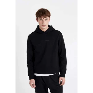 C6131 Regular Fit Kapüşonlu Baskılı Sweatshirt