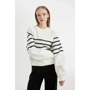 C8193 Coool Oversize Fit Kalın Kumaş Sweatshirt