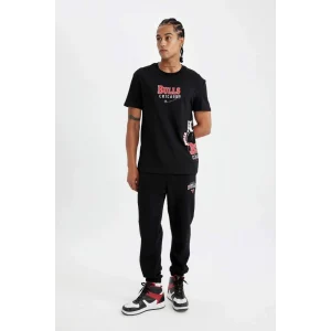 C9273 NBA Chicago Bulls Kalın Jogger Eşofman Altı