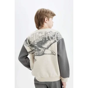 C9808 Oversize Fit Kalın Sweatshirt