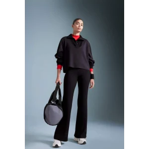 D0389 DeFactoFit Flare Fit İspanyol Paça Standart Boy Modal Pantolon