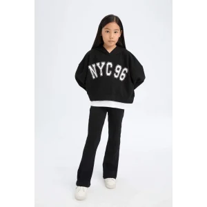 D0725 2li Takım Sweatshirt İspanyol Paça Tayt