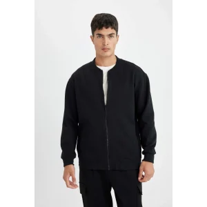 D2605 Relax Fit Kolej Yaka Bomber Hırka