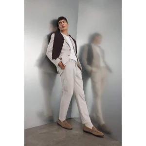 D3695 Basic Düz Cepli Jogger Düz Paça Pantolon