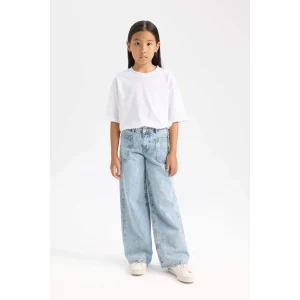 D3719 Wide Leg Geniş Bol Paça Cepli Pantolon