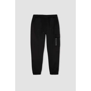 D3741 DeFactoFit Sporcu Jogger Standart Fit Beli Bağcıklı Üç Cepli Eşoftman altı