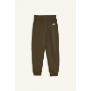 D7011 Beli Paçası Lastikli Baskılı Jogger Eşofman Altı