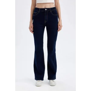 D8105 Mia Yüksek Bel Uzun Jean Pantolon