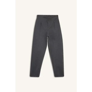 D9170 Baskılı Beli Paçası Lastikli Jogger Eşofman Altı