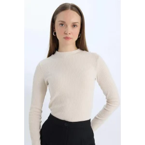 E0296 Regular Fit Fitilli Kaşkorse Uzun Kollu Tunik