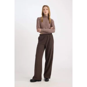 E0742 Wide Leg Cepli Eşofman Altı