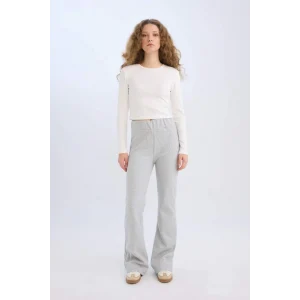 E4387 Wide Leg Geniş Paça Esnek Belli Uzun Boy Eşofman Altı