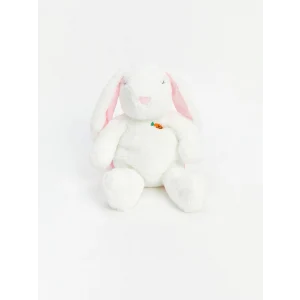 LCW ACCESSORIES Ekru Tavşan Figürlü Kız Çocuk Pelüş Sırt Çantası