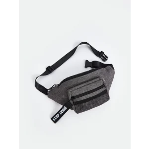 LCW ACCESSORIES Gri Çok Bölmeli Erkek Çocuk Göğüs Çantası