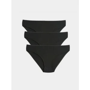 LCW DREAM Siyah Düz Külot 3lü