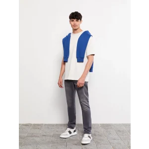 LCW Jeans Gri 750 Slim Fit Erkek Jean Pantolon