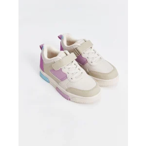 LCW STEPS Karışık Bağcık ve Cırt Cırtlı Kız Çocuk Spor Ayakkabı
