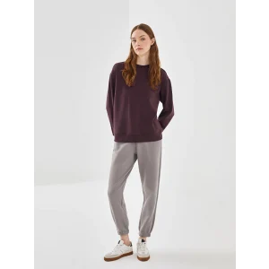 LCW Vision Gri Beli Lastikli Kadın Kalın Jogger Eşofman Altı