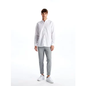 LCW Vision Gri Slim Fit Erkek Pantolon