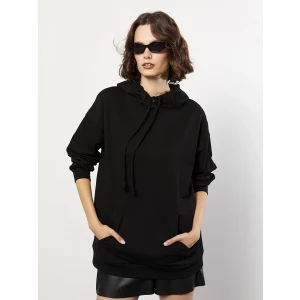 LCW Vision Siyah Kadın Hoodie