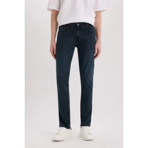 R8791 Pedro Slim Fit Dar Kalıp Normal Bel Dar Paça Jean Pantolon