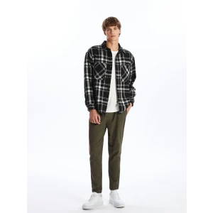 XSIDE Haki Standart Kalıp Gabardin Erkek Pantolon